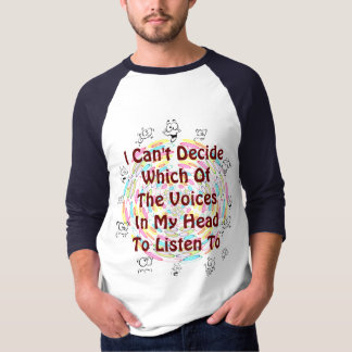 Camiseta As vozes em minha cabeça