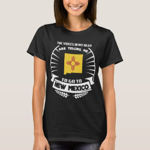 Camiseta as vozes na cabeça para ir ao novo patriota mexic