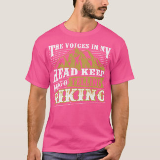 Camiseta As Vozes Na Minha Cabeça Continuam Me Dizendo Para
