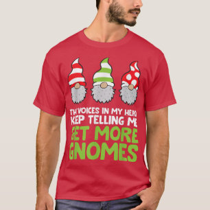 Camiseta As Vozes Na Minha Cabeça Continuam Me Dizendo Para