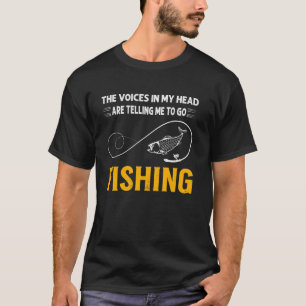 Camiseta As Vozes Na Minha Cabeça Estão Me Dizendo Para Ir