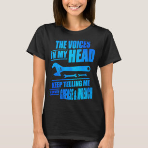 Camiseta As Vozes Na Minha Cabeça, Reparo Mecânico De Autom
