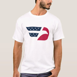Camiseta Asa de Águia Patriótica EUA