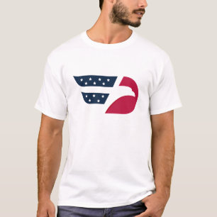 Camiseta Asa de Águia Patriótica EUA