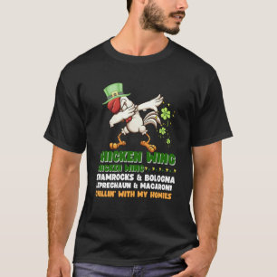 Camiseta Asa de Frango Asa de Frango Canção Cachorro-Quente