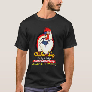 Camiseta Asa De Frango Cozida Hot Dog E Bolonha