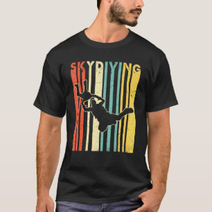Camiseta Asa de Paraquedista Voando de Wingsuit Skydiver S