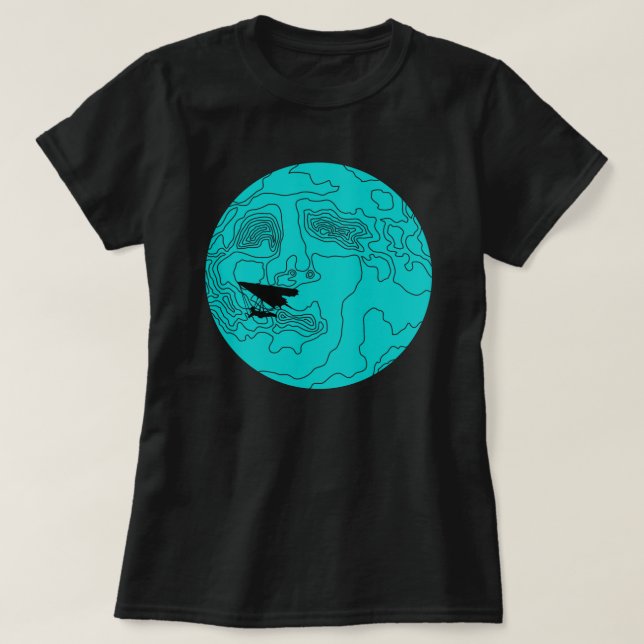Camiseta asa-delta (Frente do Design)