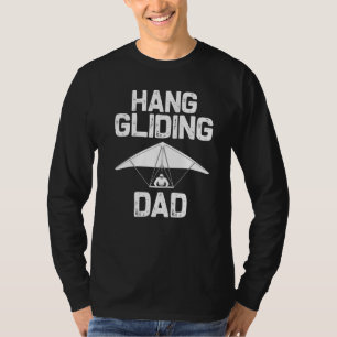 Camiseta Asa Delta Para Pai Homens Piloto De Asa Delta Voad
