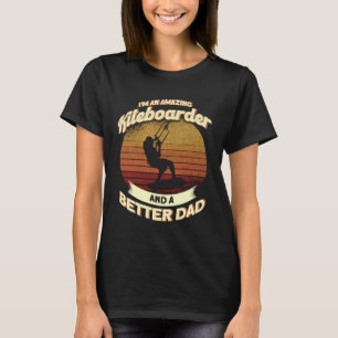 Camiseta Asa-delta sobre kitesurf Papa Asa-delta sobre kite