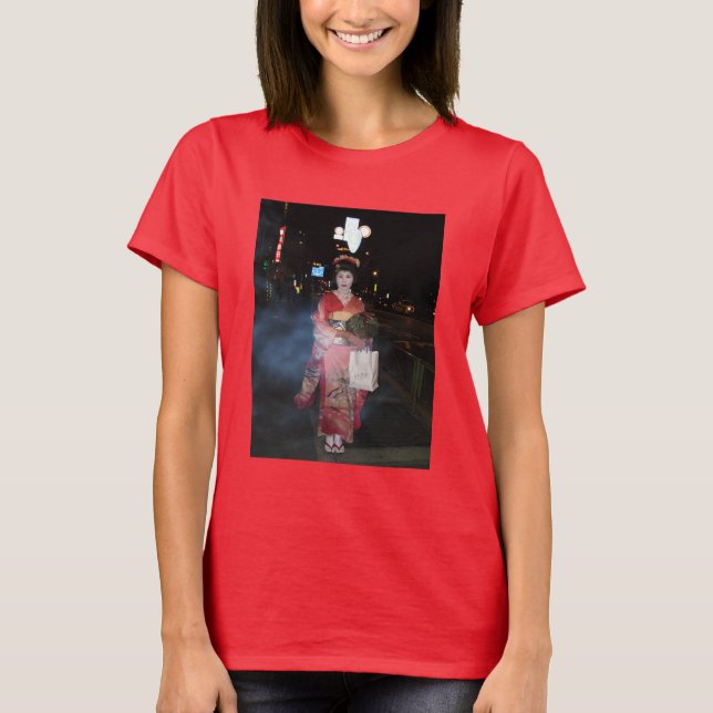 Camiseta Asakusa Geisha Neo Tokyo (Frente)