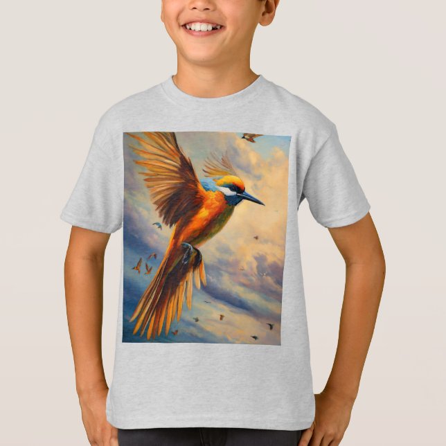 Camiseta Asas Através do Vento (Frente)