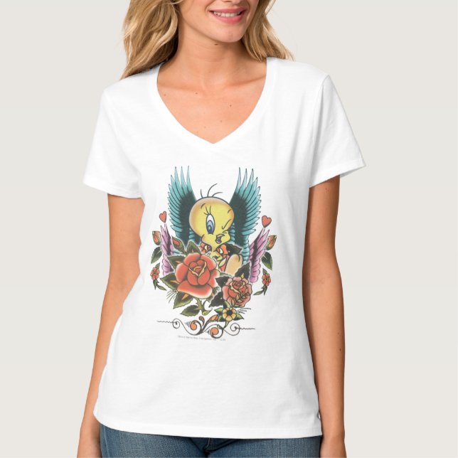 Camiseta Asas Azuis TWEETY™ (Frente)