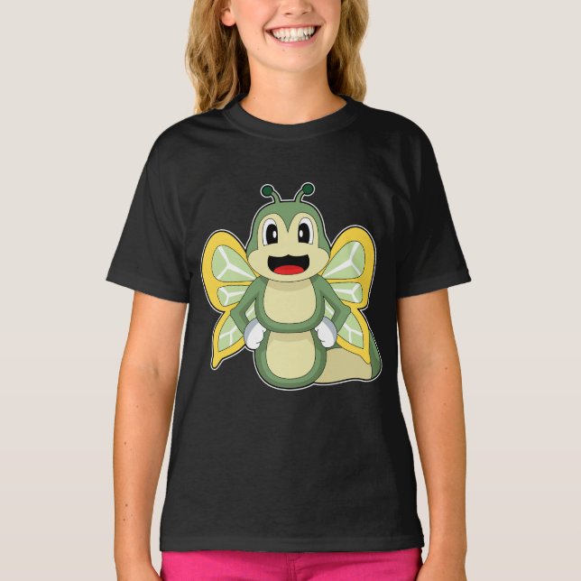 Camiseta Asas da lagarta (Frente)