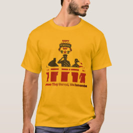 Camiseta Asas da lembrança dourada