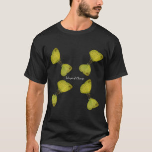 Camiseta Asas da Mudança T-shirt Gráfica da Natureza Borb