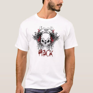 Camiseta Asas da rocha do crânio