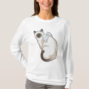 Camiseta Asas de anjo de gato