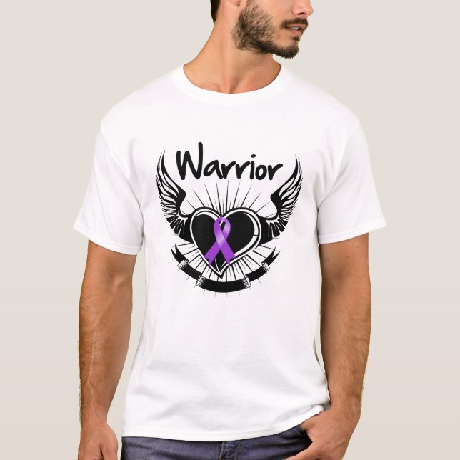 Camiseta Asas de combate ao Cancer GIST (Frente)