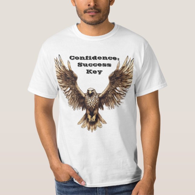 Camiseta "Asas de Confiança: Sucesso Assustador" (Frente)