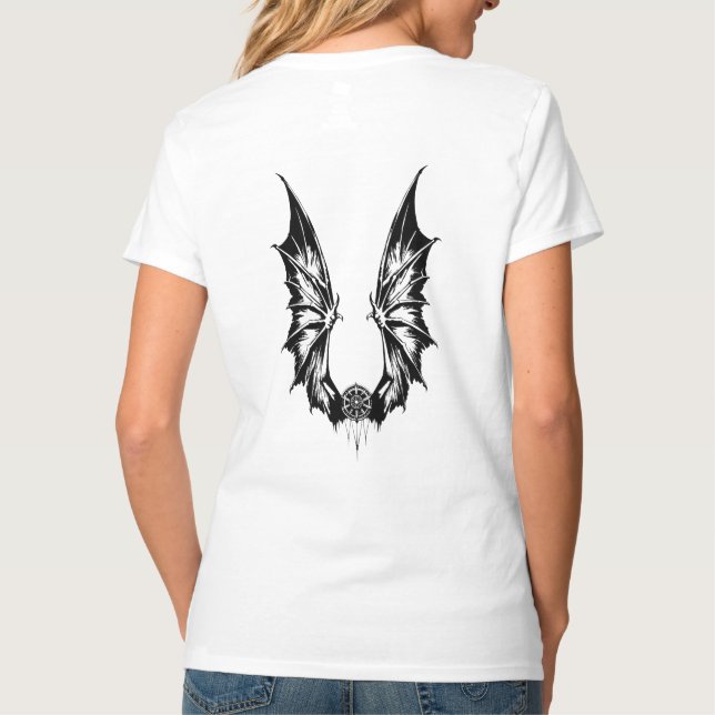 Camiseta Asas de dragão (Verso)