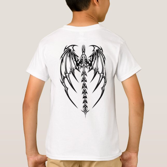 Camiseta Asas de dragão (Verso)