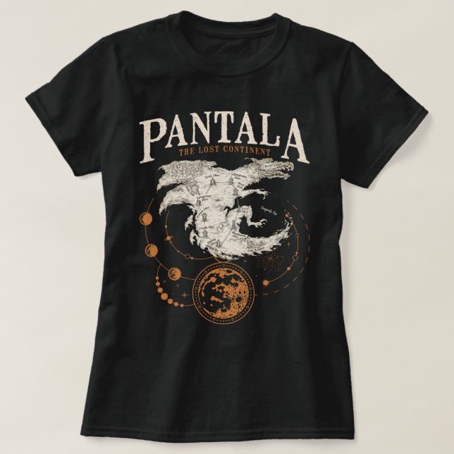 Camiseta Asas de Fogo Pantala, o Continente Perdido (Frente do Design)