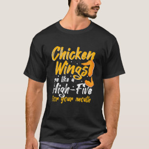 Camiseta Asas de Frango Comida - Asas de Frango são como um