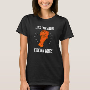 Camiseta Asas de Frango Frango Frito E Nuggets De Frango Bu