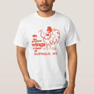 Camiseta Asas de frango fritas - búfalo, NY