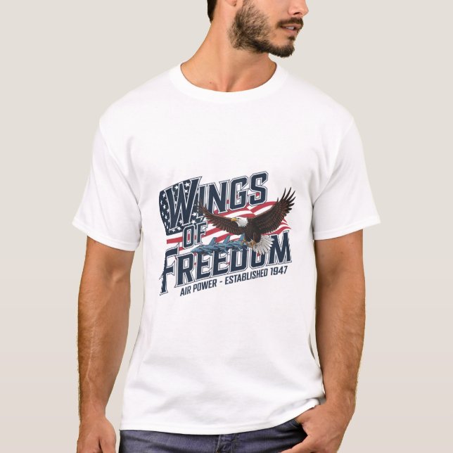 Camiseta Asas de liberdade (Frente)
