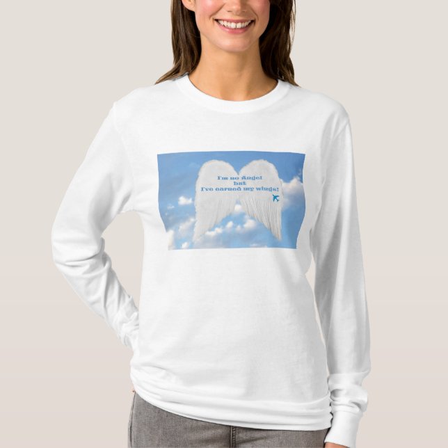 Camiseta Asas ganhadas (Frente)