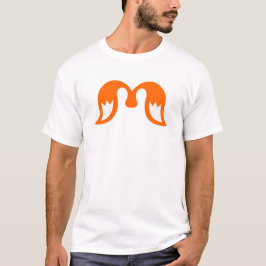 Camiseta Asas Gradiente Ígneo Letra M