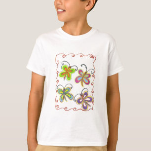 Camiseta Asas Whimsical: design de Asas Butterfly Estontean