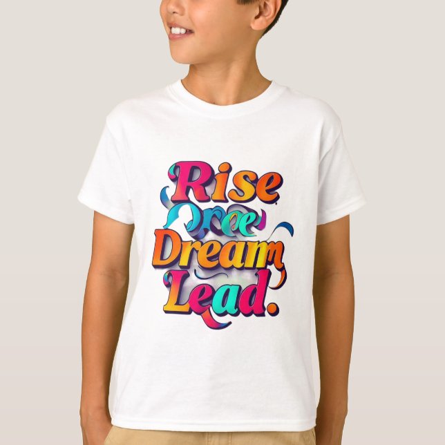 Camiseta "Ascendente à grandeza" (Frente)