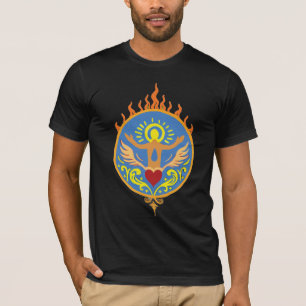 Camiseta Ascensão à Chama Sagrada - Despertar Espiritual