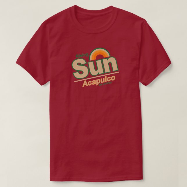 Camiseta ASCENSÃO ACAPULCO SUN T-Shirt (Frente do Design)