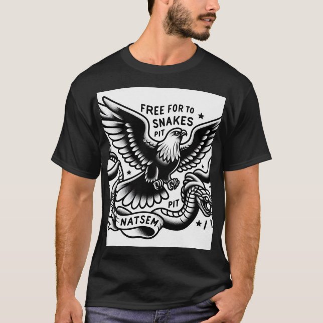 Camiseta Ascensão acima do ninho da Sérvia (Frente)