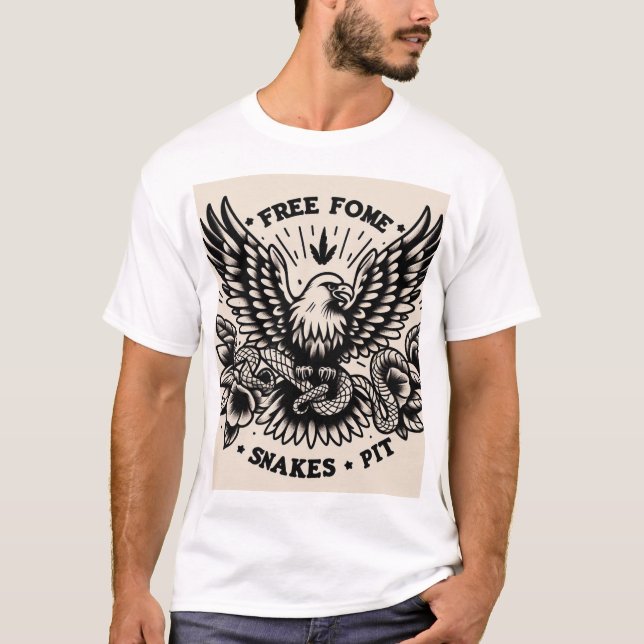 Camiseta Ascensão acima do ninho da Sérvia (Frente)