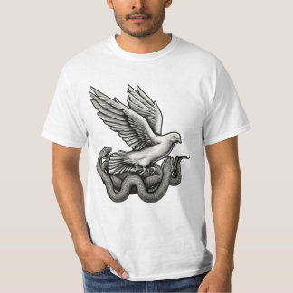Camiseta Ascensão da Porta de Voo Livre da Tatoo Escuro