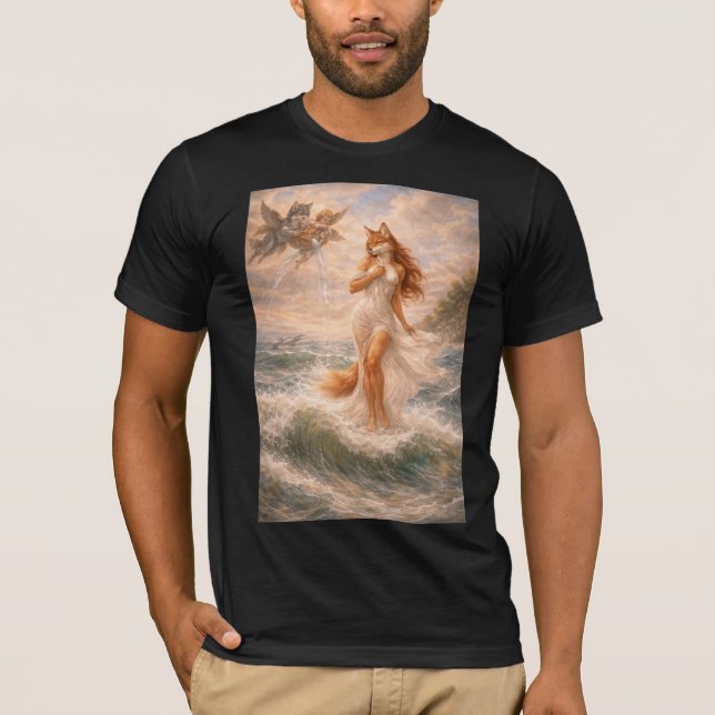 Camiseta Ascensão da Vênus Peluda (Frente)