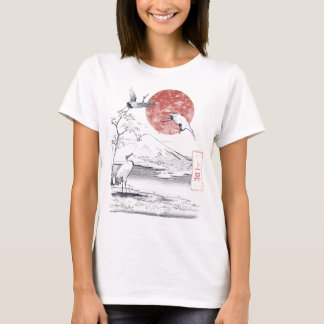 Camiseta Ascensão - Design Tradicional de Rua Japonês