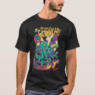 Camiseta Ascensão do Gato Ca T Hulhu Gatinho Fofinho Animal