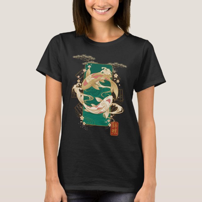 Camiseta Ascensão dos Koi (Frente)