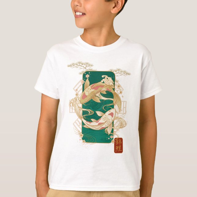 Camiseta Ascensão dos Koi (Frente)