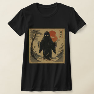 Camiseta "Ascensão Fantasma Shibuya" - Camisa-Arte Espiritu