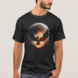 Camiseta Ascensão Phoenix De Ashes Resurrectio Renascer Nov