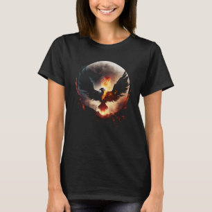 Camiseta Ascensão Phoenix De Ashes Resurrectio Renascer Nov