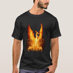 Camiseta Ascensão Phoenix Fire Fênix Motivação de Inspiraçã