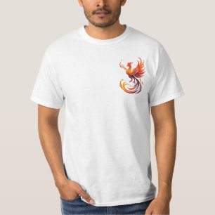 Camiseta Ascensão Phoenix - Símbolo de Força e Renovação